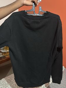 Santa Graphic Print Sweatshirt
