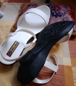 Stylish White Sandals