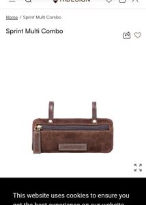 Hidesign Suede Sling Bag