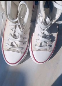 White Converse Sneakers For Women | Lightly Used