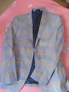 Men's Checked Blazer
