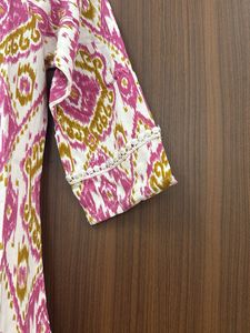 Stylish Printed Cotton Kurta