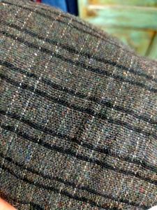 Men's Striped Flat Cap