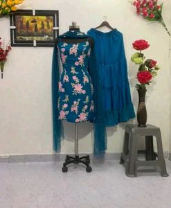 Sharara Kurta Set With Dupatta