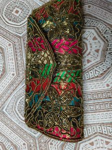New without tag Beaded party Clutch