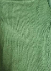 Lime Green Puff Sleeve Top