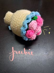Handmade Crochet Bunny Bag