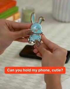 Cute Bunny Phone Stand Holder