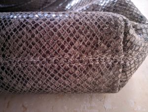 Michael Kors Python Embossed Leather Bag