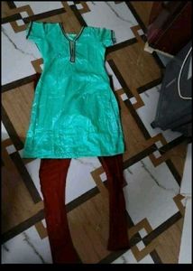 Elegant Indian Kurta Set with Dupatta