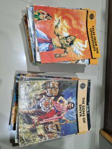 73 books - Indian Mythology Comics