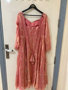 Beautiful Pink Ethnic Gown