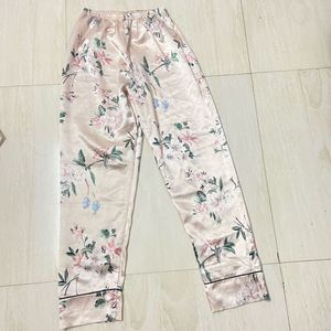 Floral Satin Pajama sets