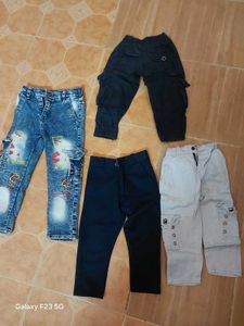 Boys' Pants Bundle - Denim & Cargo