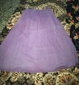 Light Purple Flowy Ethnic petticoat