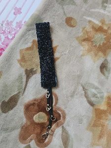 Sparkly Black Waist Chain