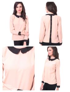 Sassafras Casual Full Sleeves Women Beige Top