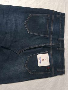 Stylish Dark Blue Denim Jeans
