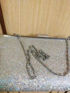 🔮Blingy Shiny Party Clutch/Sling Bag
