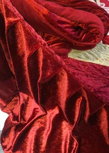 Maroon Autumn Bedding