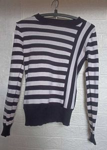 Striped Long Sleeve Sweater top