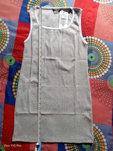 Chic Ribbed Knit Tank Dress