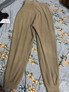 Comfortable Waffle Knit Joggers