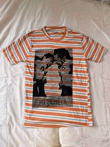Vintage Metallica Striped T-Shirt