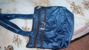 Blue Velvet Tote Bag