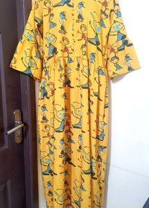 Discount Applicable - Fusion Mustard Dress