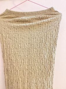 Cider Popcorn Maxi Camel Skirt