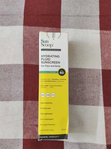 Sun Scoop Hydrating Fluid Sunscreen SPF 60