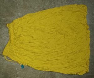 Yellow Ethnic Skirt with Mirror Work