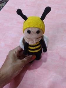 Handmade Crochet Bee Toy