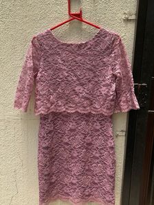 Elegant Lace Midi Dress