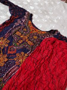 Kurta With Plaza