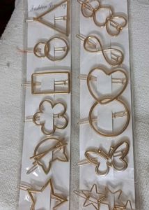 New Look Metal Hair Clip Set