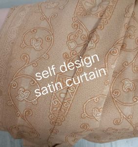 synthetic satin curtain for window