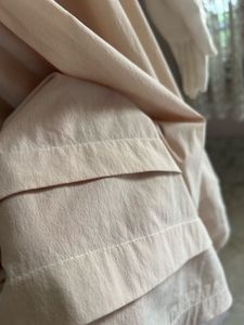 Elegant Beige Tiered Midi Dress