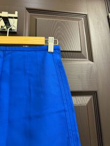 Vibrant Blue A-Line Skirt