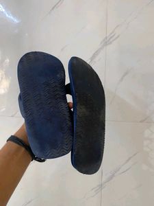 Blue Flip Flops