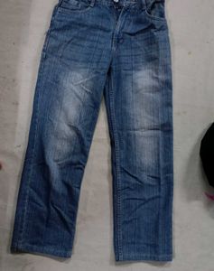 Y2k Men's Blue Denim Jeans