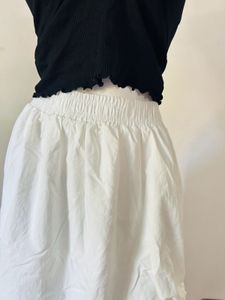 Korean White Skirt