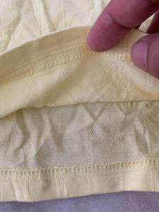 Cute Yellow T-Shirt with Purple Pocket