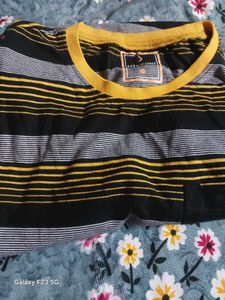 Striped T-Shirt with Pocket