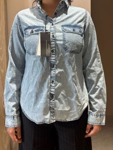 Light Wash Denim Shirt