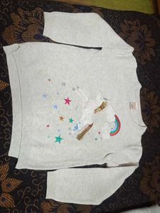 Cute Unicorn Graphic Sweatshirt