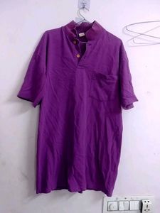 Men's Purple Polo 👕,used