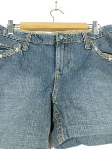 American Swan Blue Denim Short (Women)