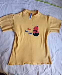 Pure Cotton Ribbed Top